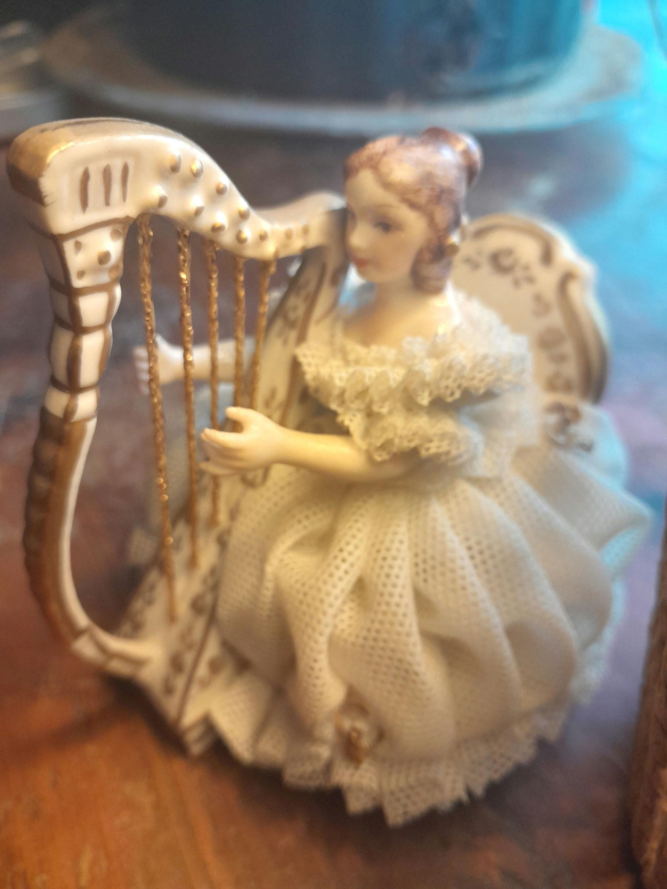 ✨SPドレスデン　置物✨ Irish dresden porcelain figurine - Etsy 日本