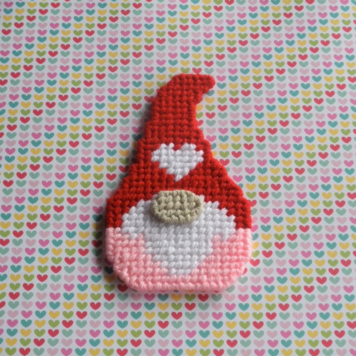 Holiday Gnome Canvas Gnome Etsy