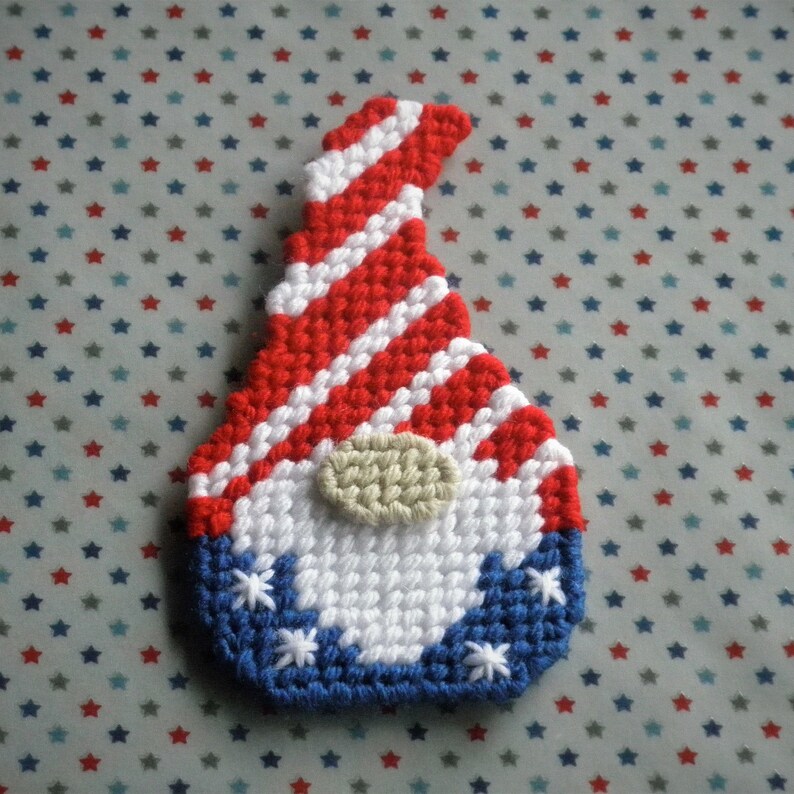 Holiday Gnome Canvas Gnome Etsy