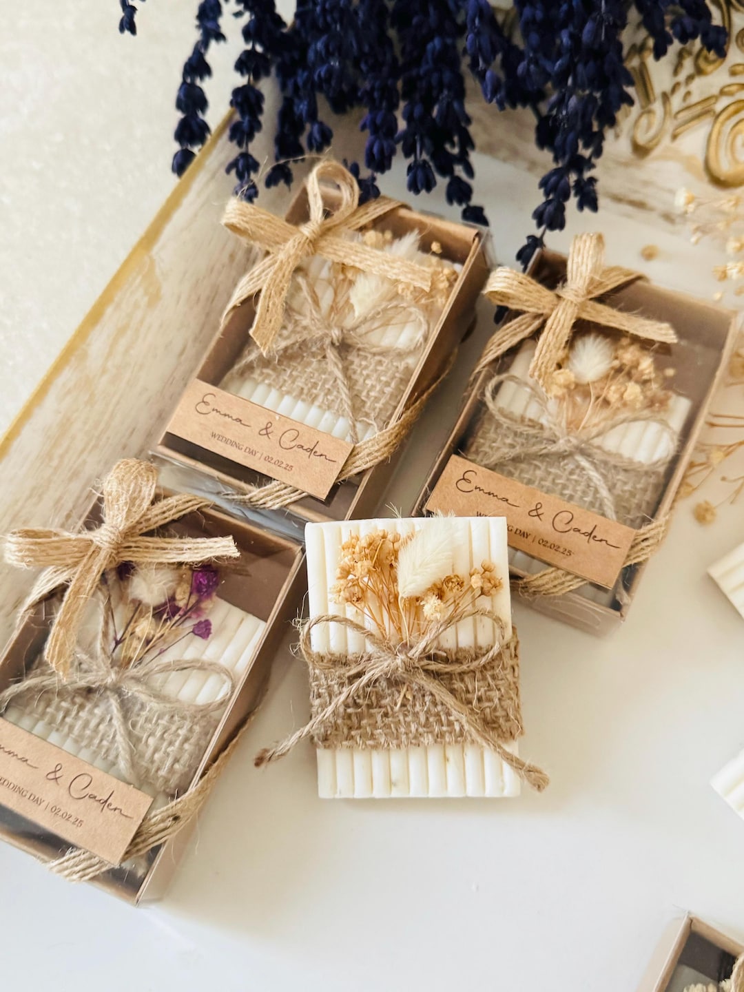 Personalized Scented Soap, Wedding Favors for Guests, Bridal Shower ...