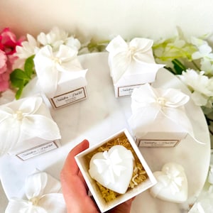 Personalized Wedding Favor Candles,  Wedding Scented Candle Favor, Wedding Candle, Wedding Gift, Engagement Nikkah Favor, Bridesmaid Gift,