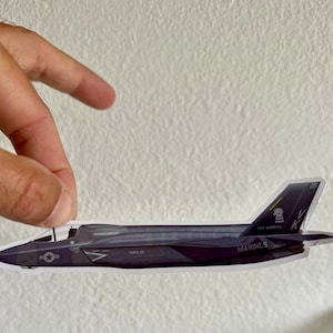 Lockheed Martin F-35 Lightning II Sticker Jet Plane US Navy Car Bumper Decal