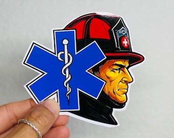 Sticker eerstehulpverlener sticker ambulance eerstehulpafdeling autobumper FD