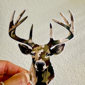 Deer Hunting Camouflage Hunt bow hunt Camo Sticker Decal Tactical Gear