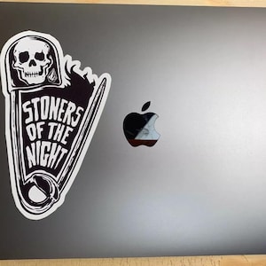 Volcom Stone stoner skull Sticker Skate Surf Decal Skateboard Snowboard
