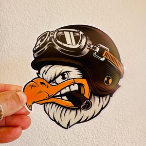 Bald Eagle Aviator Biker Motorcycle Helmet Cigar Sticker USA Patriot Sticker Boat Car Bumper Decal - Etsy Bald Eagle Aviator Biker Motorcycle Helmet Cigar Sticker USA Patriot Sticker Boat Car Bumper Decal - Etsy