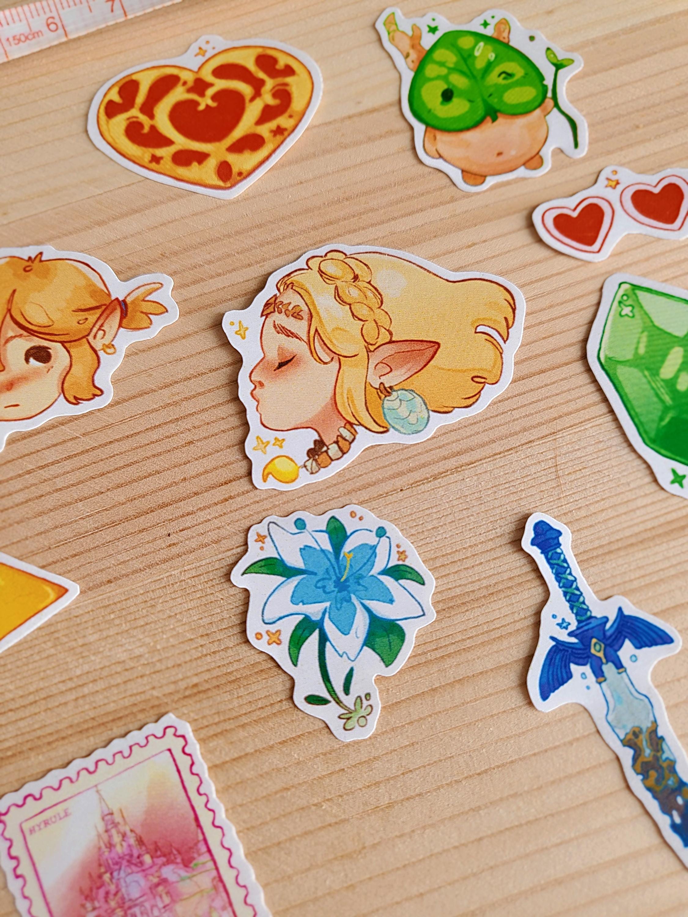 Zelda TOTK / BOTW Stickers!