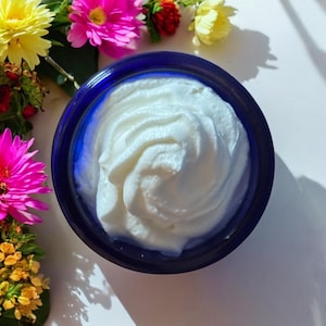 Whipped Bison Tallow Balm: Grass-Fed, Unscented or Scented, Natural Moisturizer