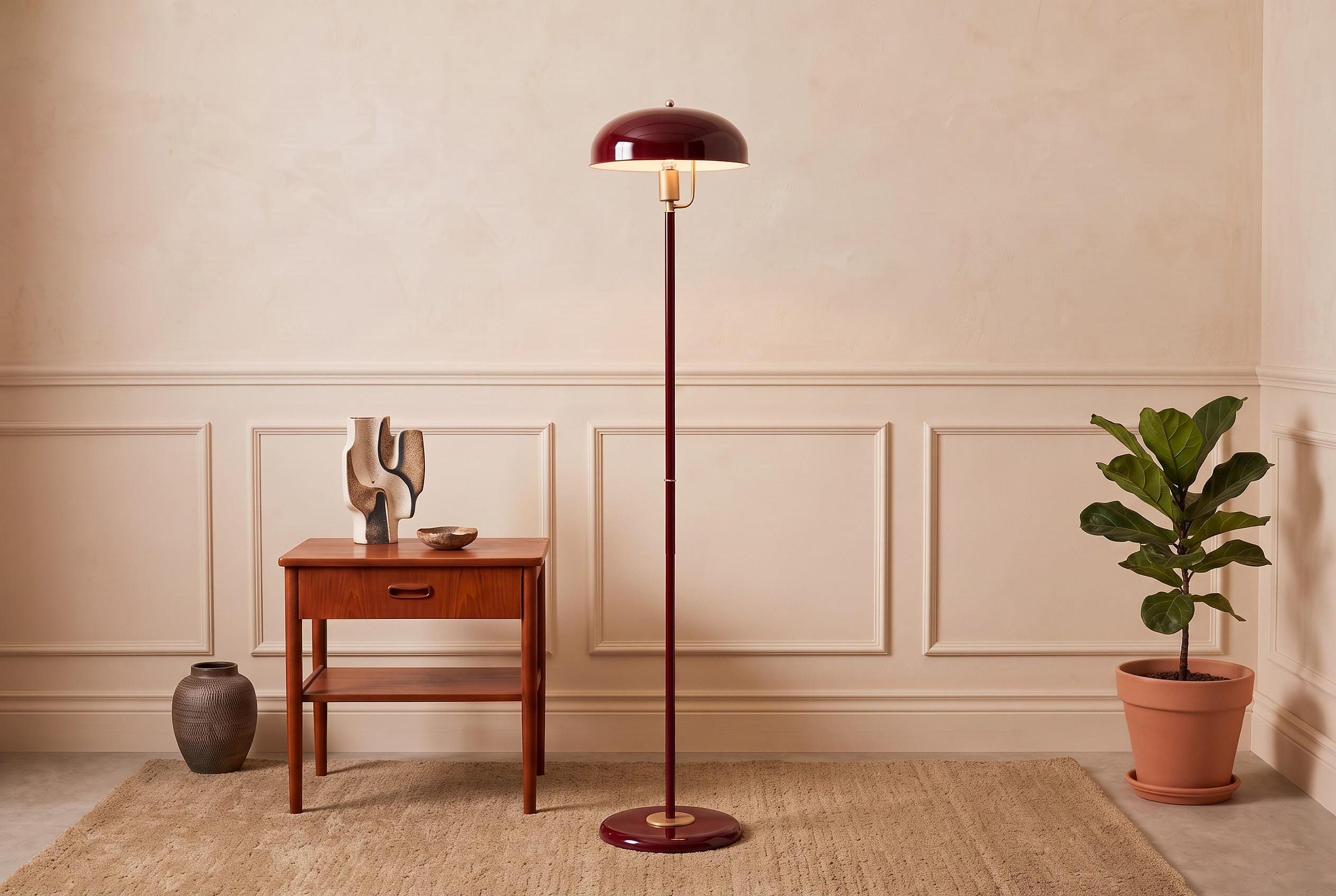 Mid century floor lamp - Etsy 日本
