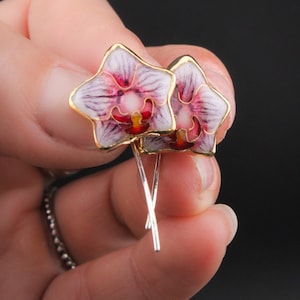 Orchid Earrings