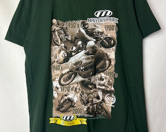 Vintage Mallory Park Racing T-shirt Vintage Motorcykel Race Track Tee 60-årsjubileum 1956–2016 Storbritannien Biker T-shirt Motorsport Gåva Streetwear