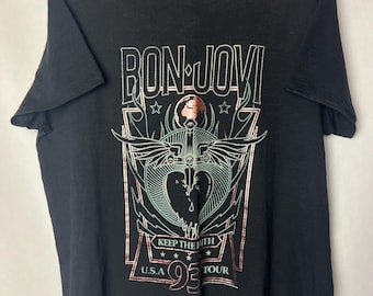 Vintage Bon Jovi Bounce Tour T-shirt - Japan 2002 - Size S - Etsy UK