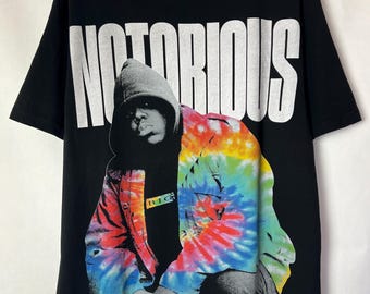 Vintage Style 90s Rap Graphic T-Shirt – Oversized Streetwear Tee, Hip Hop Inspired Shirt Y2K B.I.G