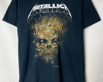 Vintage Metallica Skull Band T-shirt – 90s Rock Graphic Tee