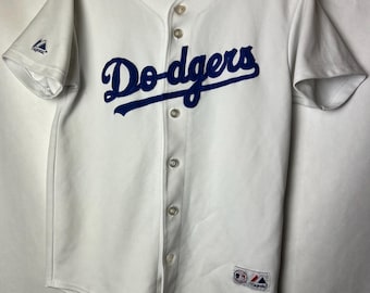 Vintage Dodgers Jersey Shirt by Majestic Authentic Baseball