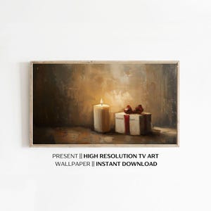 Frame TV Art | Holiday Gifts | Festive Digital Wallpaper for Samsung Frame TV - Holiday Decor Digital Download