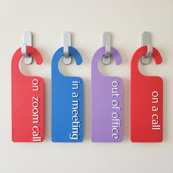 Meeting Room in Use Signs - Etsy