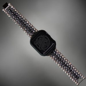 Sparkly Austrian Crystal Watch Band – Stainless Steel Bling Strap for Apple & Samsung Watches – Luxury Gift for Her