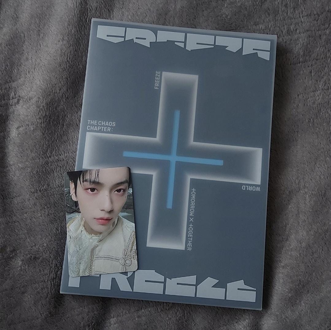 TXT   Chaos Chapter : Freeze   Album | YOU (PINK X) | 01 TXT 005 Y