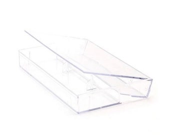 Lot of 10, Clear Cassette Cases