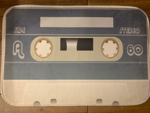Cassette Tape Doormat With Personalization Available Music Etsy