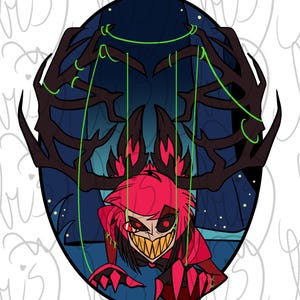 Dead Air // Hard Enamel Pin // Alastor // Hazbin Hotel