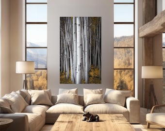 NEW** Colorado aspen trees, fall aspens, fall in Colorado, aspens, birch trees, aspen woods, fall aspen woods, aspen tree trunk | Lustrous