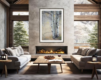 Colorado aspen trees, fall aspens, birch tree, quaking aspens, Colorado art, aspens, fall trees, aspen woods, aspen tree | Fairytale