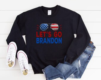 Vamos a ir a Brandon Elección de impresión de manga larga de manga larga para mujer Sudadera Vamos a ir a Brandon Elección de impresión de manga larga de manga larga para mujer Sudadera