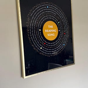 The Reaping Song, Red Rising Merch, Giclée Print, Various Sizes - Etsy