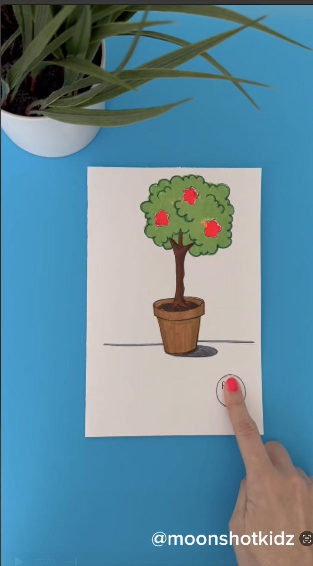 Tree Growing Card Blossoming Tree Interactive Card Template, Paper Electronics STEAM ...