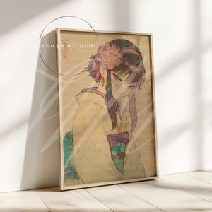 Yor Forger Art Print · Spy x Family Poster · Japanese Ukiyo-e Style · Floral Kimono Scene · Vintage Anime Artwork · Spy x Family Wall Art