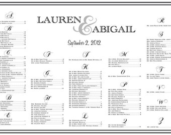 reception seating chart maker