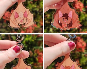 2.5&quot; The Lost Boys Bat Keychains | David Paul Marko Dwayne