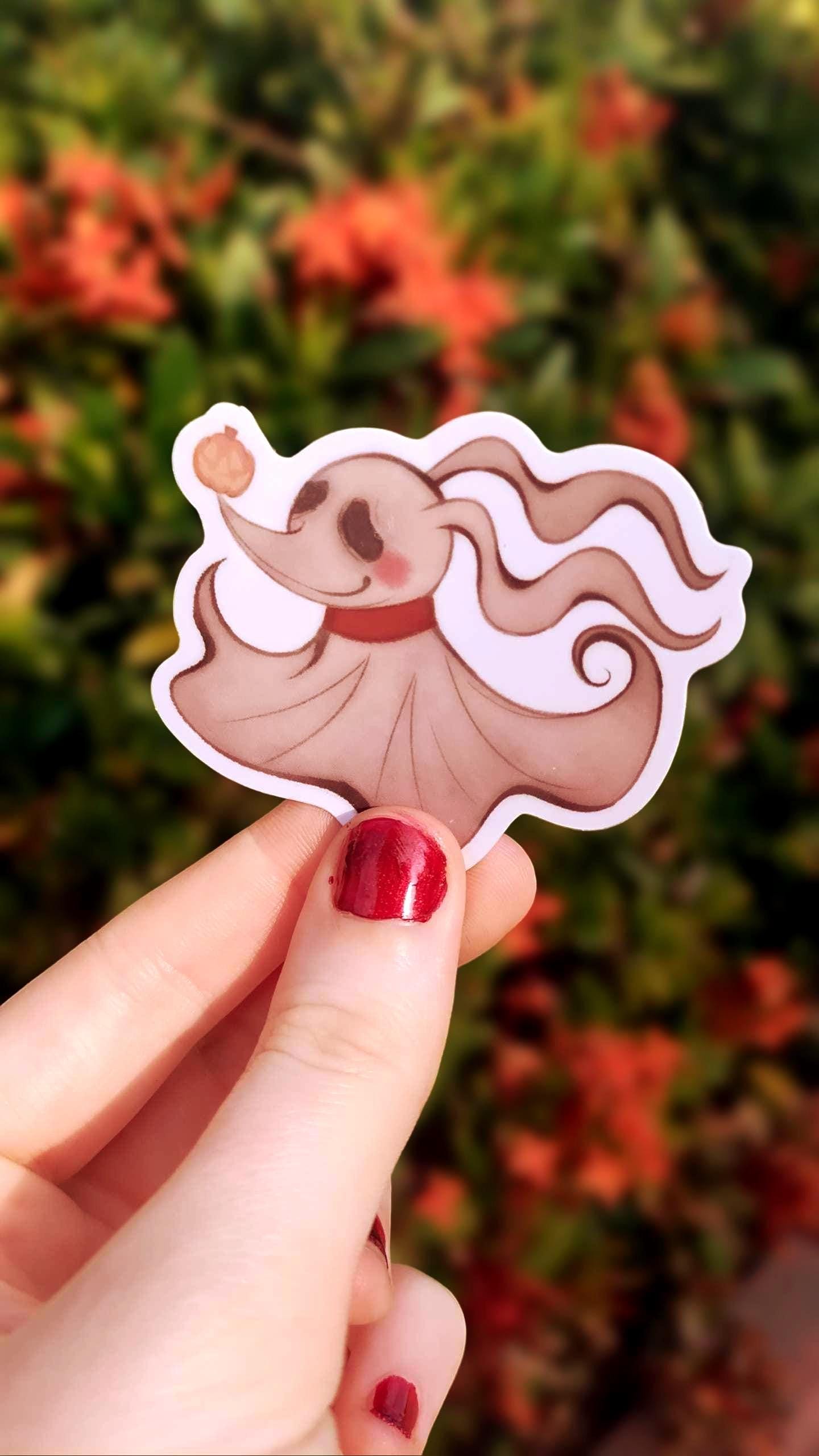 2.5" Zero Keychain & Sticker | Nightmare before Christmas