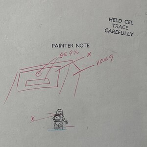 Tintin Animation Production Illustration - Tintin - Objective Moon