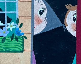 メアリー・ブレア・ミステリー オリジナルイラストアート - ディズニーコンセプトアーティストによる？ - プレイハウス