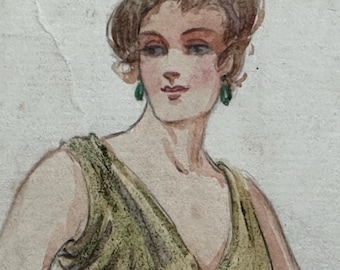 Theatre Costume Design - Original Illustration Art