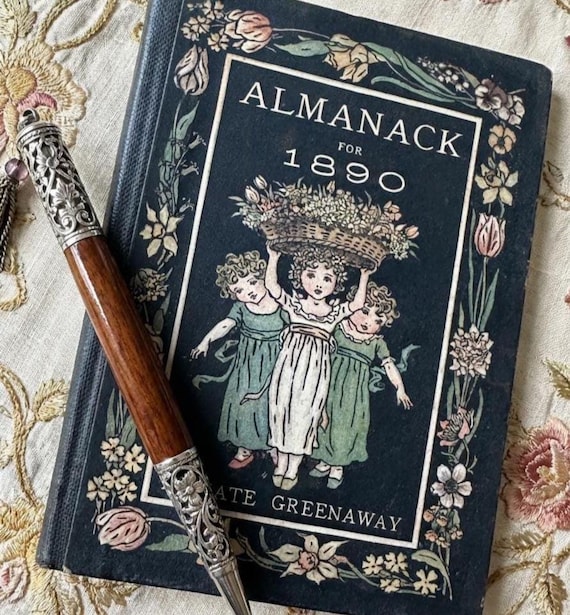 1890年のケイト・グリーナウェイ年鑑 - Etsy 日本
