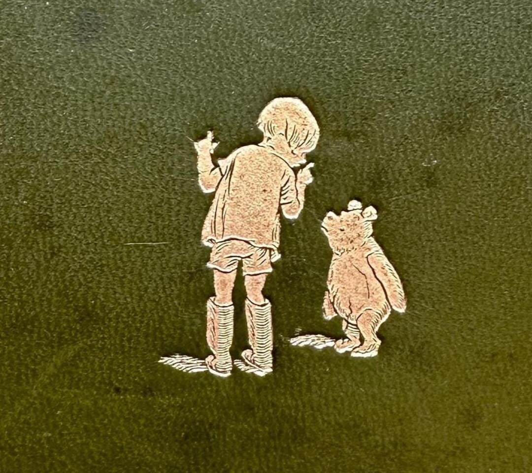 Winnie the Pooh Deluxe Edition 1926 - Leather Bound Vintage British ...