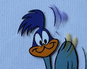 Warner Brothers Road Runner National Parks Hand-Painted Animation Cel - Original Illustration Art