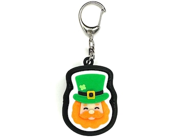 Leprechaun St. Patrick's Day Fidget Clicker Portable Sensory Toy Focus & Anxiety, Ireland, Irish, St. Paddy's