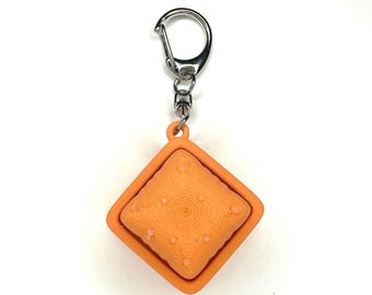 Cheez-It Cheese Cracker Fidget Clicker Keychain- Portable Sensory Toy for Focus & Anxiety, Food, Snacks