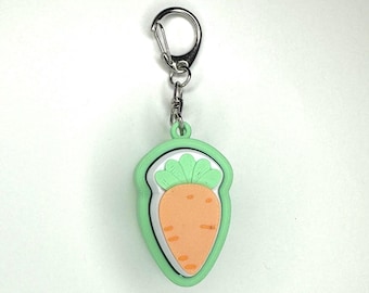 Carrot Fidget Clicker Keychain- Easter, Spring, Portable Sensory Toy for Focus & Anxiety, Basket Filler, Stuffer