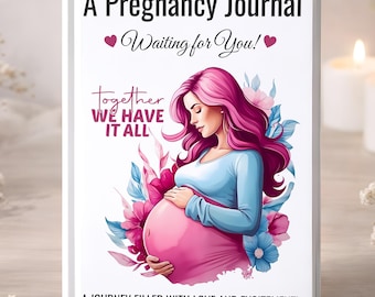 Pregnancy Journal Gift Box for Mom to Be, Expecting Mother Notebook Gift Set, Pregnancy Memory Book, Baby Bump Journal, First Time Mom Gift