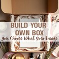 Personalized Build Your Own Pamper Gift Box for Birthday Mom Build a Custom Hamper Self Care Spa Gift Box Surprise Present Set For Her & Him product logo