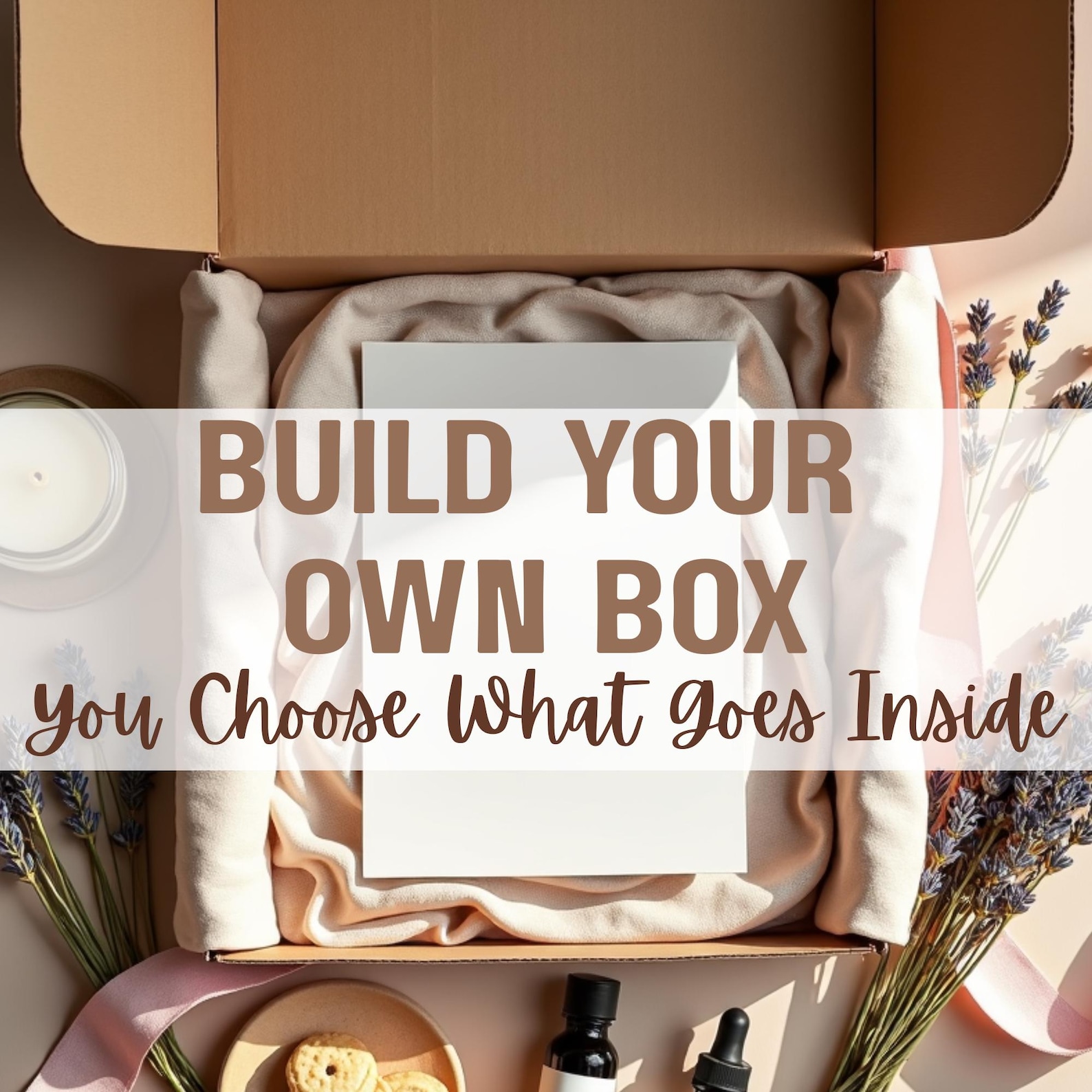 Personalized Build Your Own Pamper Gift Box