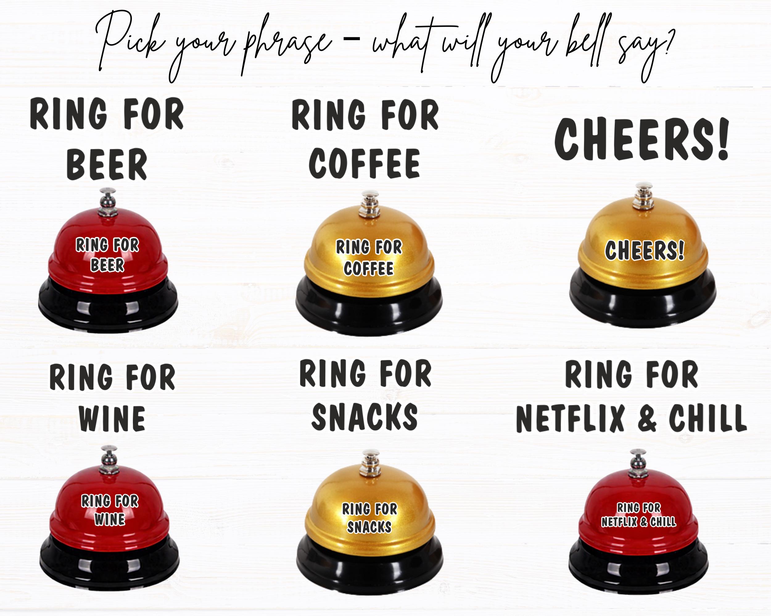 Funny Service Front Desk Bell 