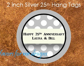 20 25th Anniversary Hang Tags