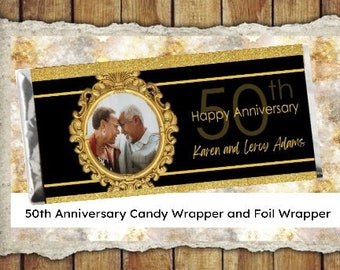 Anniversary Hershey Wrappers